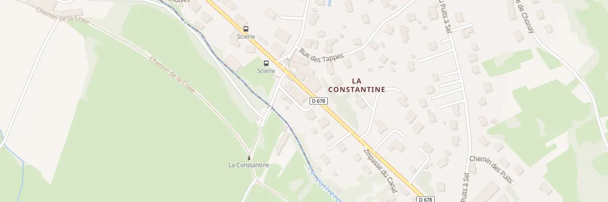 Plan du 933 Rte de Conliège à Perrigny