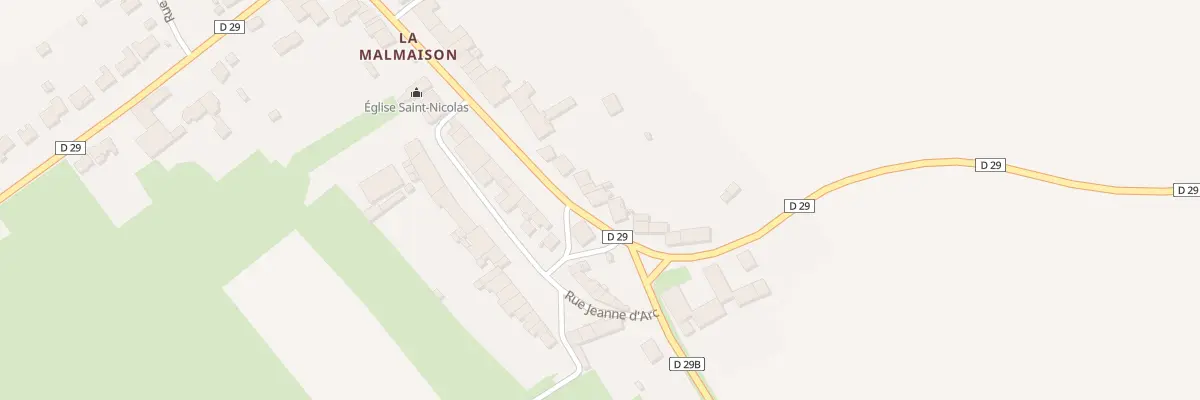 Plan du 26 Rue Vauban à Allondrelle-la-Malmaison