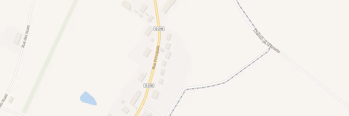 Plan du 35 Rue Principale à Villers-les-Bois