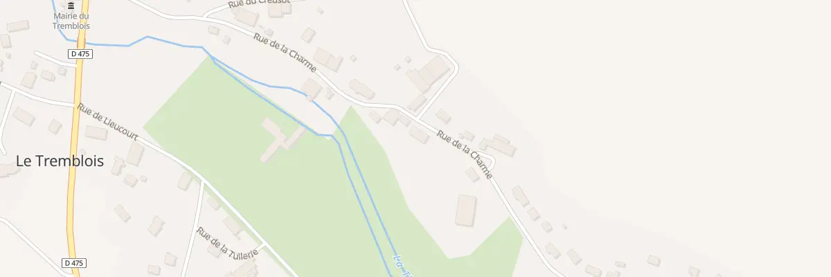 Plan du 6B Rue de la Charme au Tremblois