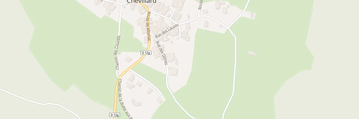 Plan du 79 Rue des Dimes à Chevillard