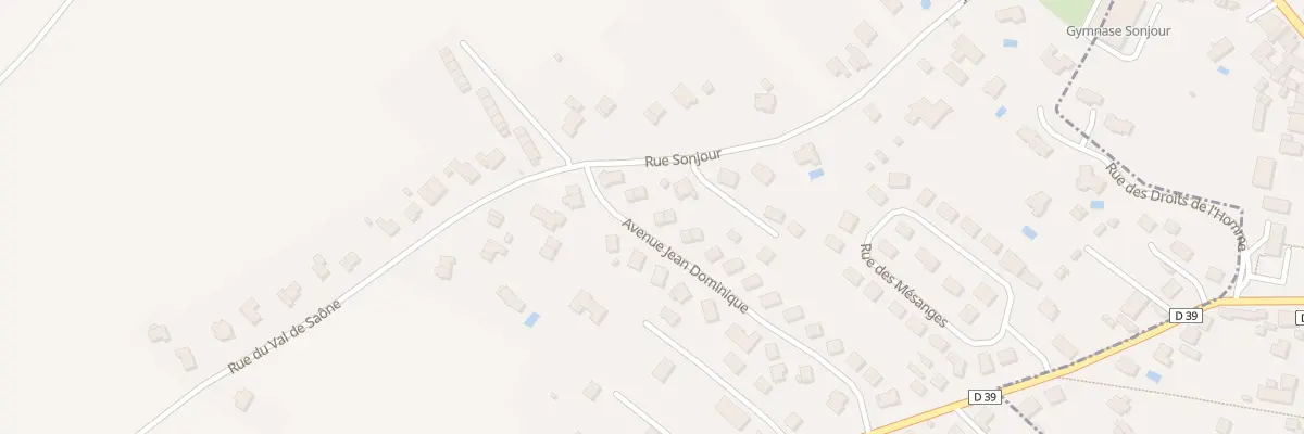 Plan du 22 Av Jean Dominique à Gray-la-Ville