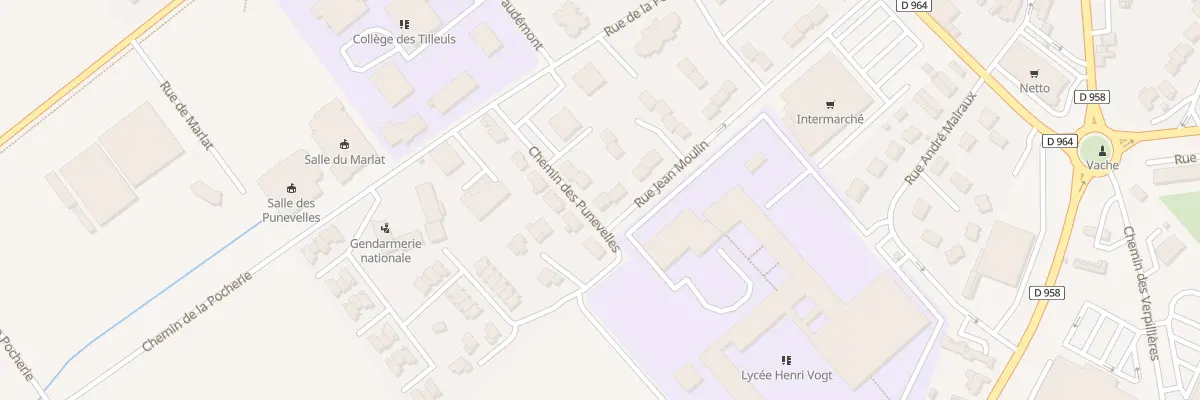 Plan du 44 Rue Jean Moulin à Commercy