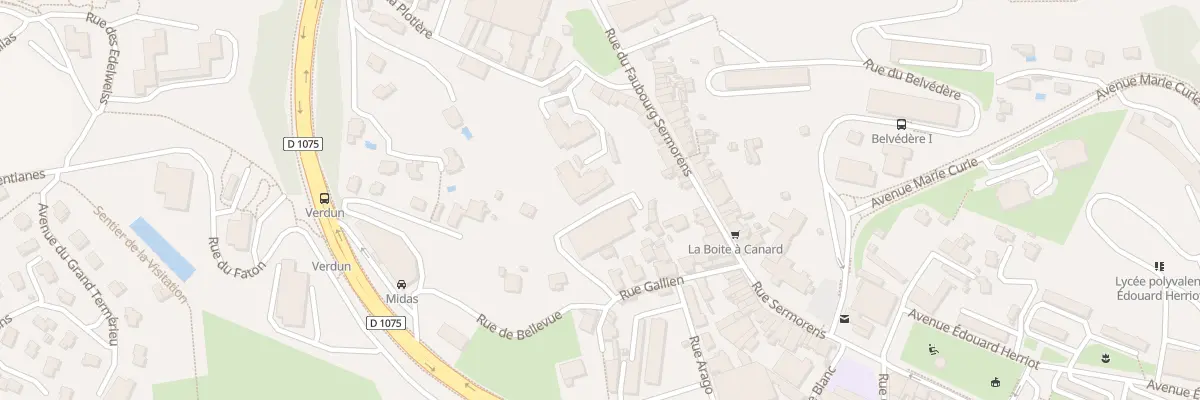 Plan du 19 Rue de la Plotière à Voiron