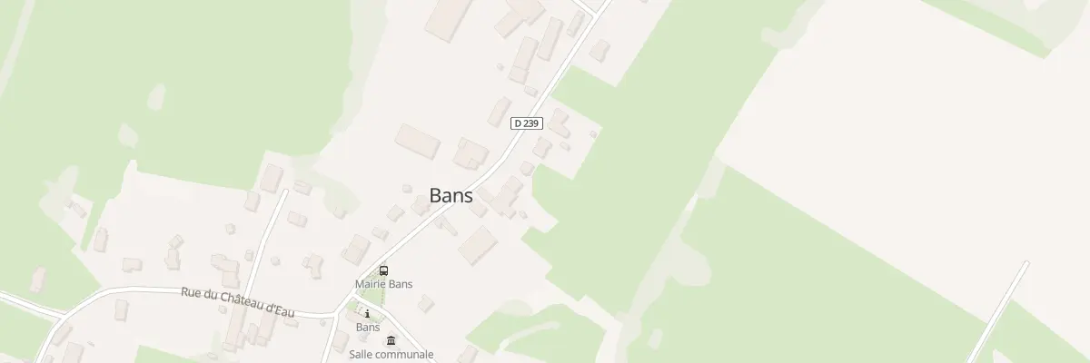 Plan du 6 Rue des Tilleuls à Bans