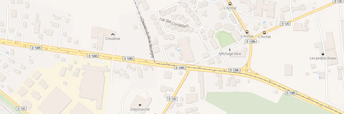 Plan du 61 Rte de Grenoble à Saint-Jean-de-Moirans