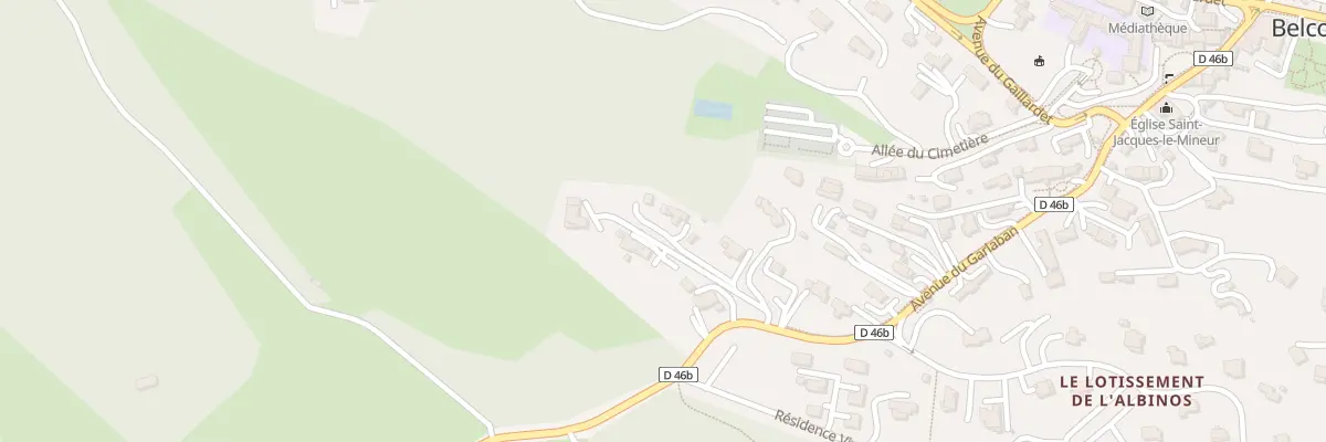 Plan du 5402F Av du Garlaban à Belcodène