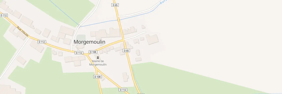 Plan du 1 Rte de Damvillers à Morgemoulin