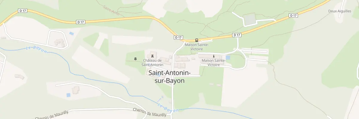 Plan du 9037 Saint Antonin à Saint-Antonin-sur-Bayon