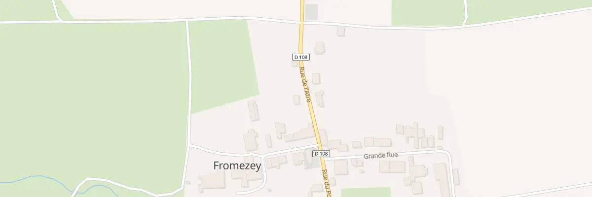 Plan du 1 Rue de l’Atre à Fromezey