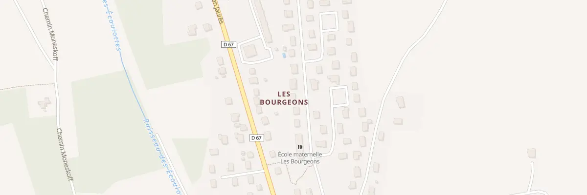 Plan du 13 Rue des Fleurs à Arc-lès-Gray