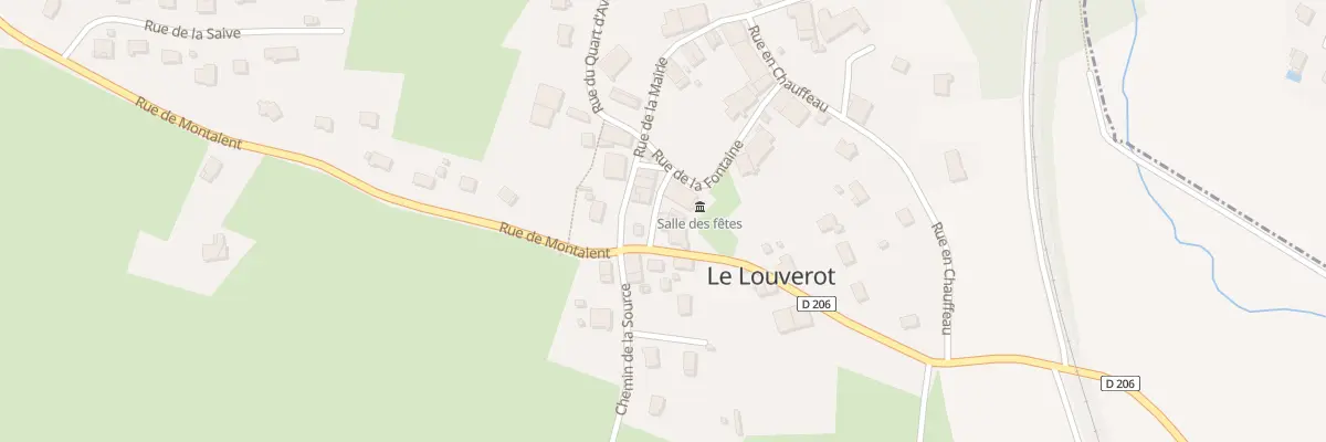 Plan du 39 Rue de la Colonie au Louverot