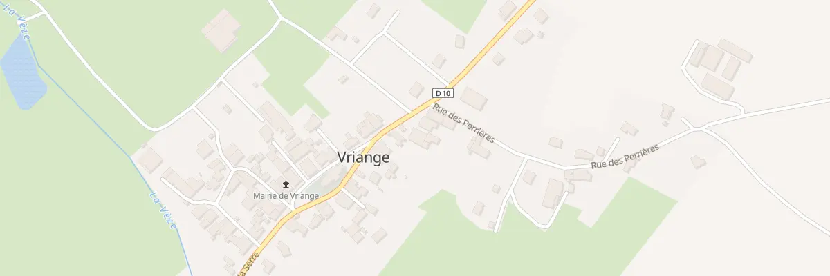 Plan du 32 Rue de la Serre à Vriange