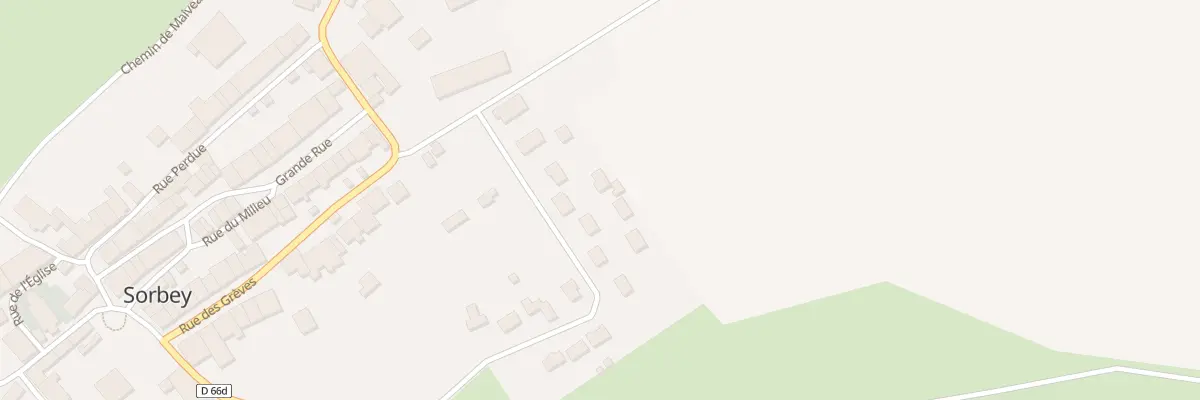 Plan du 13 Rue des 4 Jours à Sorbey