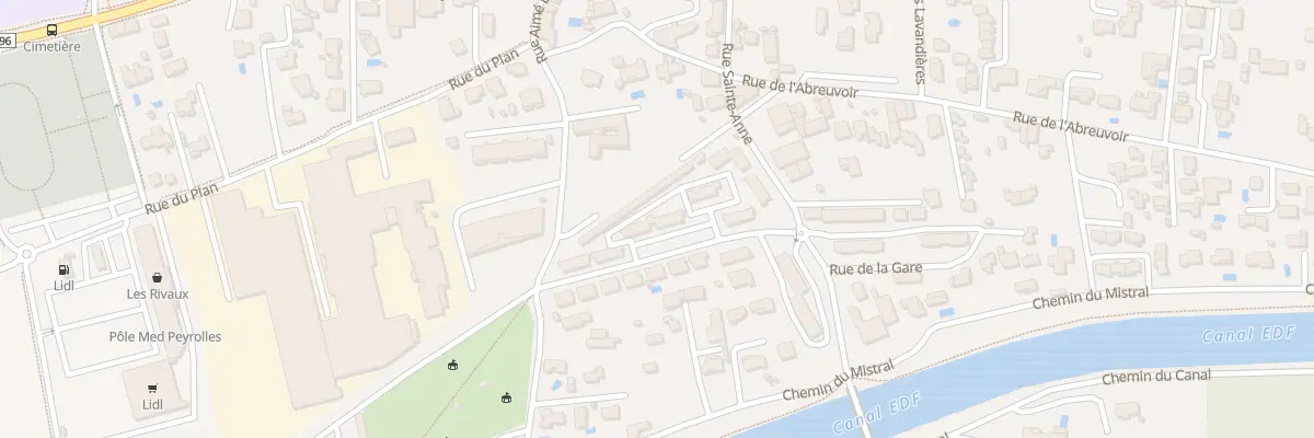 Plan du 15 Bd la Ferrage à Peyrolles-en-Provence