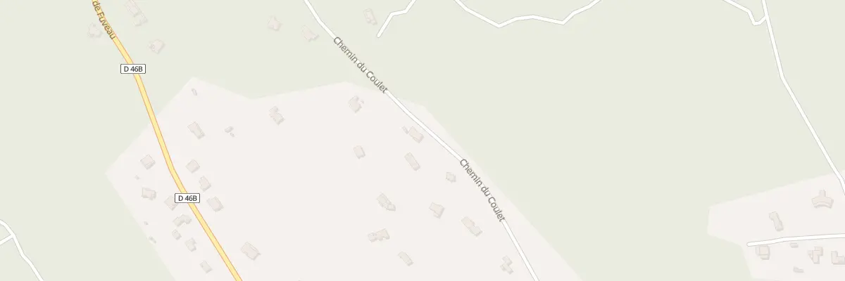 Plan du 9047 Che du Coulet à Belcodène