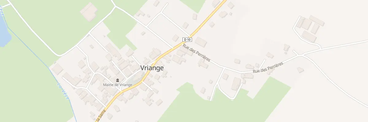 Plan du 5026 Rue de la Serre à Vriange