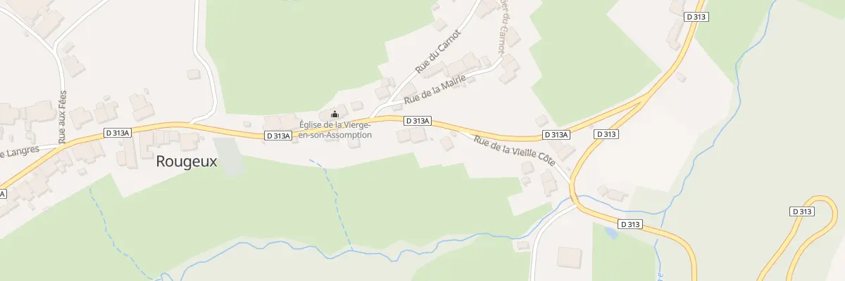 Plan du 56 Rue des Lavandieres à Rougeux