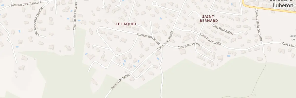 Plan du 51 Che des Frances à Céreste-en-Luberon