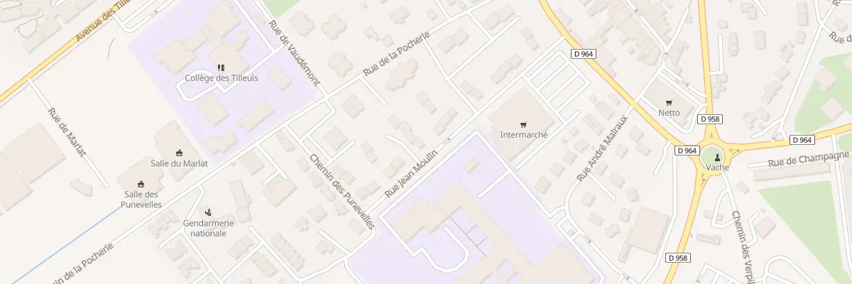 Plan du 26 Rue Jean Moulin à Commercy