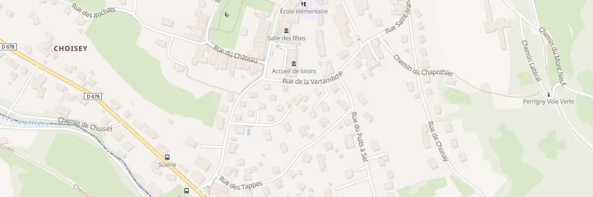 Plan du 53 Rue de la Vertambole à Perrigny