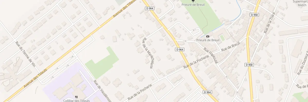 Plan du 3 Rue de la Maréchalerie à Commercy