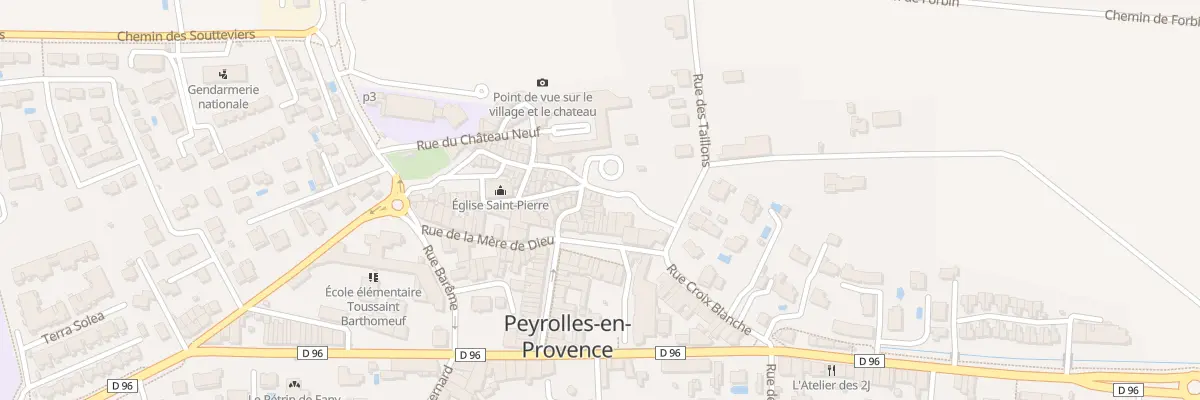 Plan du 4 Rue du Quinzieme Siecle à Peyrolles-en-Provence