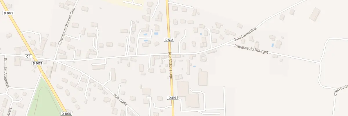 Plan du 890 Rue Victor Hugo aux Abrets en Dauphiné
