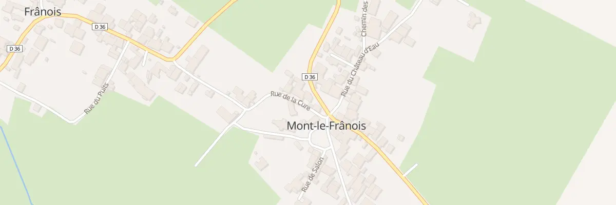 Plan du 17 Rue de la Cure à Framont