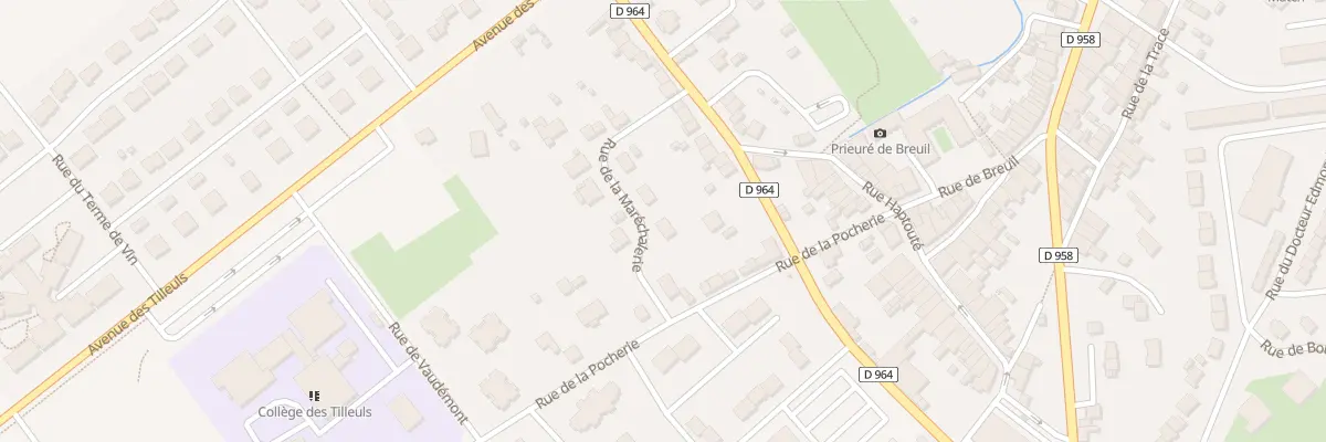 Plan du 5 Rue de la Maréchalerie à Commercy