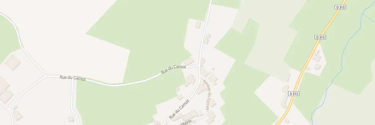 Plan du 18 Rue du Carnot à Rougeux