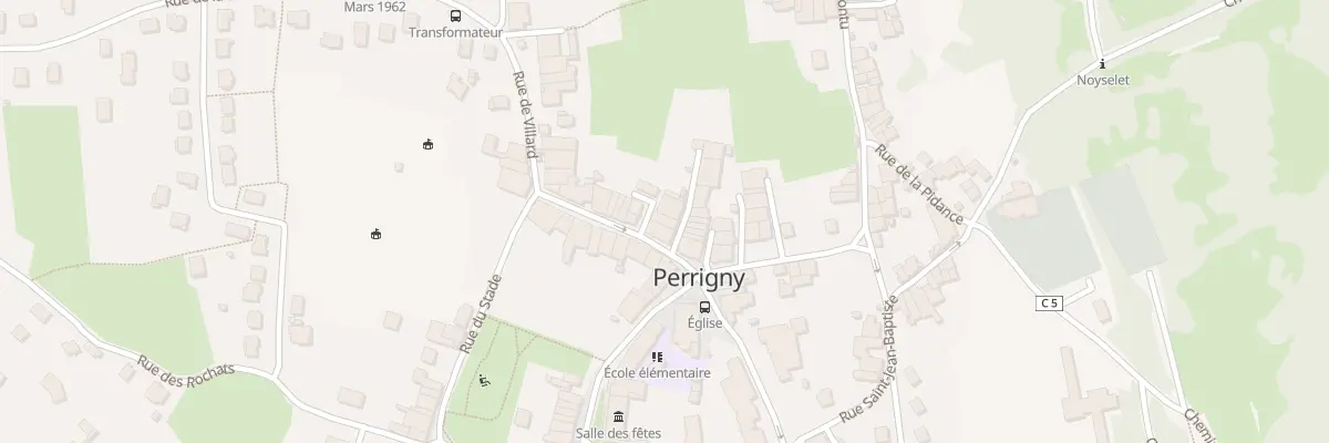 Plan du 13 Imp du Tilleul à Perrigny