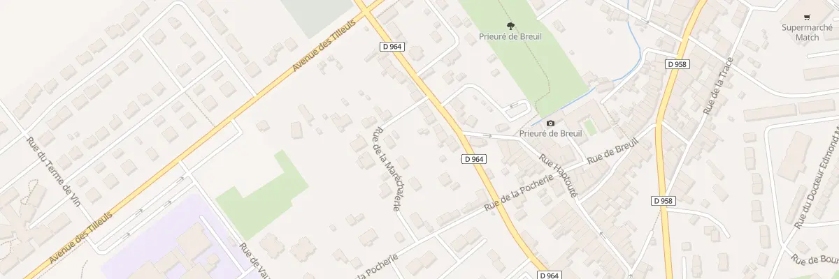 Plan du 20 Rue Cochard Mourot à Commercy