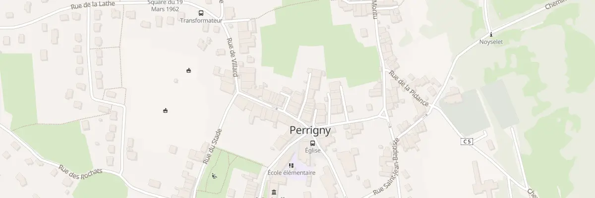 Plan du 30 Imp de la Tour à Perrigny