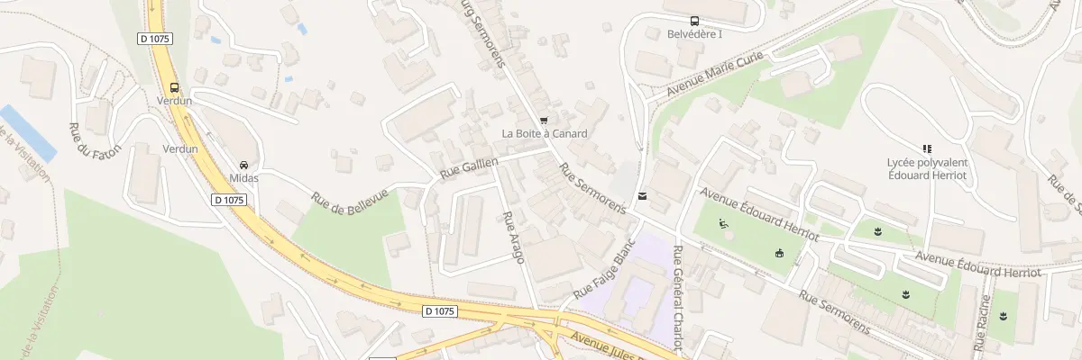 Plan du 83 Rue Sermorens à Voiron