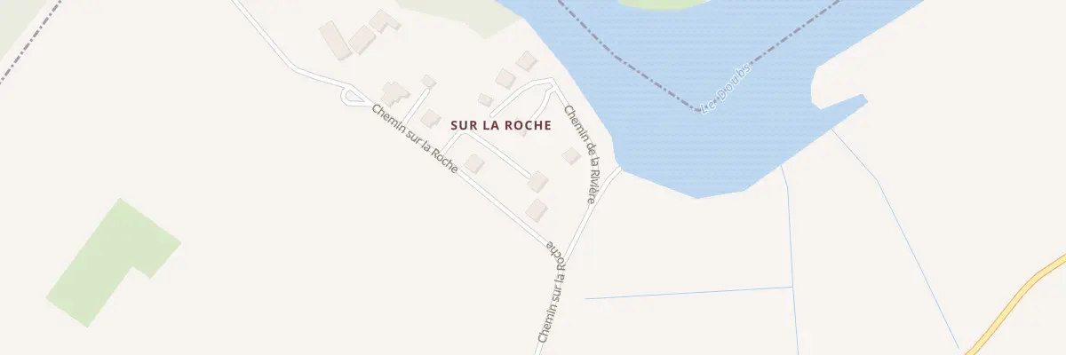 Plan du 1 Che de la Rivière à Éclans-Nenon