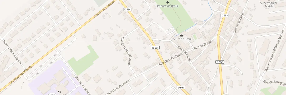 Plan du 22 Rue Cochard Mourot à Commercy