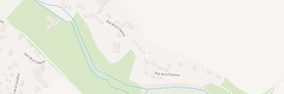 Plan du 25 Rue de la Charme au Tremblois