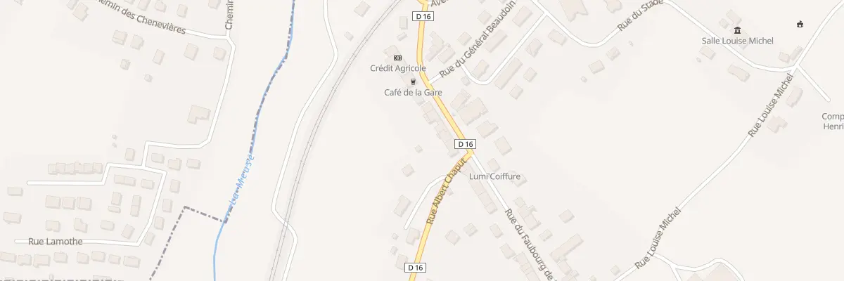 Plan du 64 Rue du Faubourg de France à Bourmont-entre-Meuse-et-Mouzon