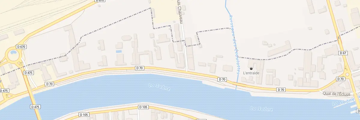 Plan du 30 Rue Louis Chauveau à Gray