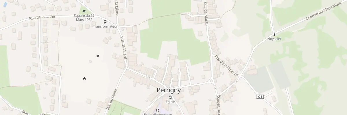 Plan du 82 Imp du Lierre à Perrigny