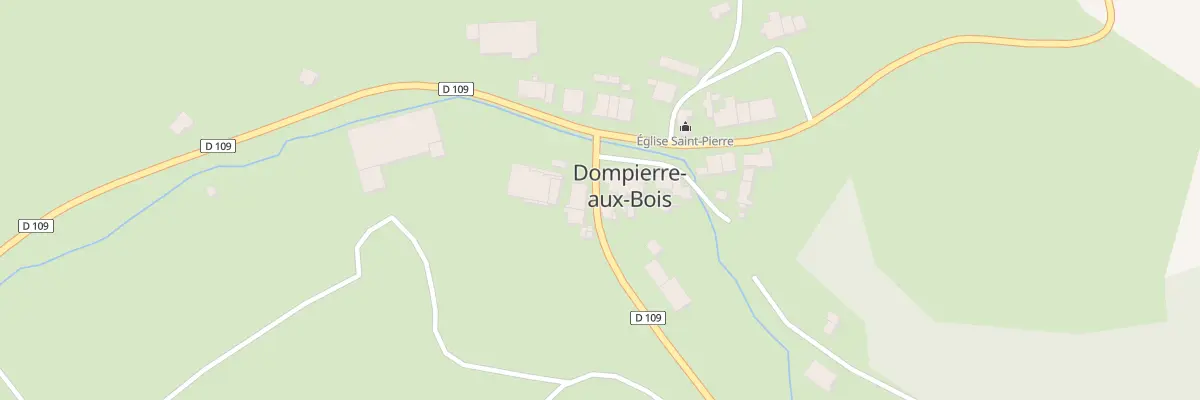 Plan du 1 Rue Froide à Dompierre-aux-Bois