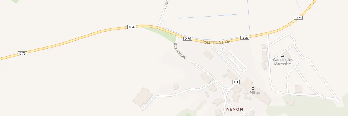 Plan du 2 Rue Natisse à Éclans-Nenon