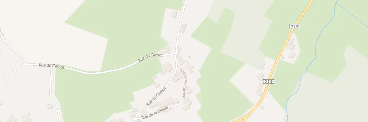 Plan du 10 Rue du Carnot à Rougeux