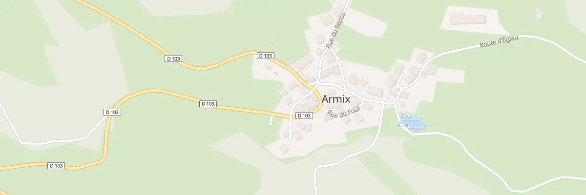 Plan du 40 Rue de l’Ecole à Armix