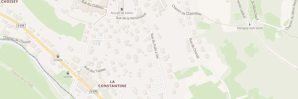 Plan du 123 Rue du Puits à Sel à Perrigny