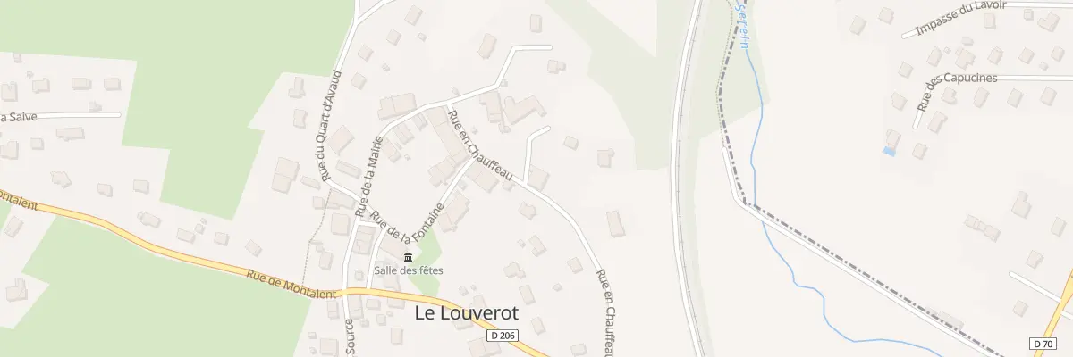 Plan du 8 Che de la Chapelle au Louverot