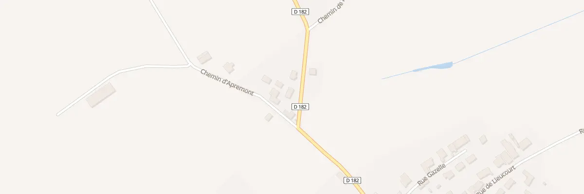 Plan du 1 Rue Paquis à Vadans