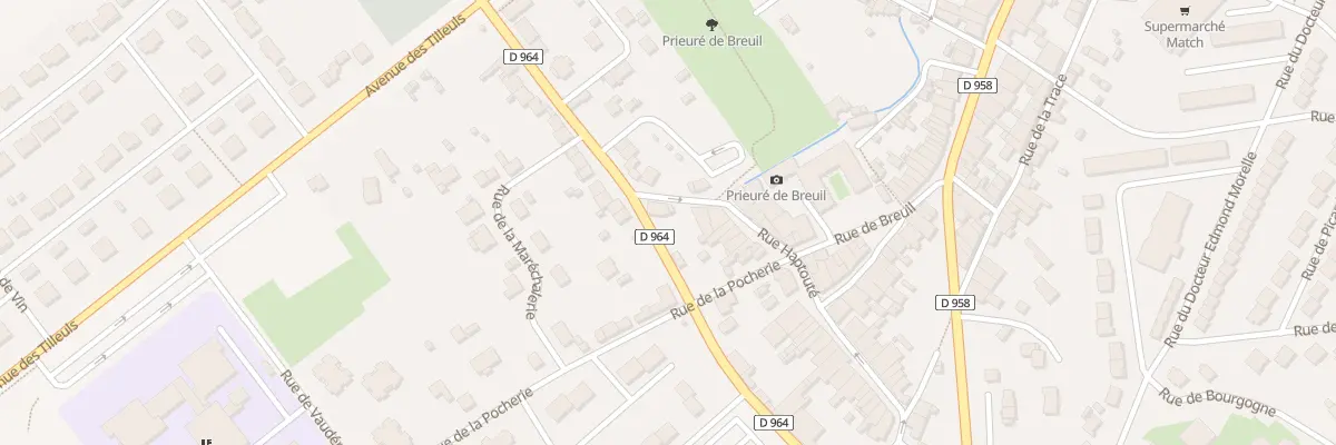 Plan du 26 Rue Cochard Mourot à Commercy