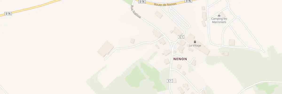 Plan du 8 Rue Natisse à Éclans-Nenon